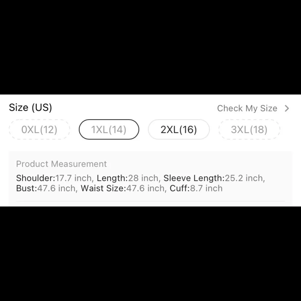 Plus - Long Sleeve Crisscross V Neck Blouse - 1X - Picture 6 of 7